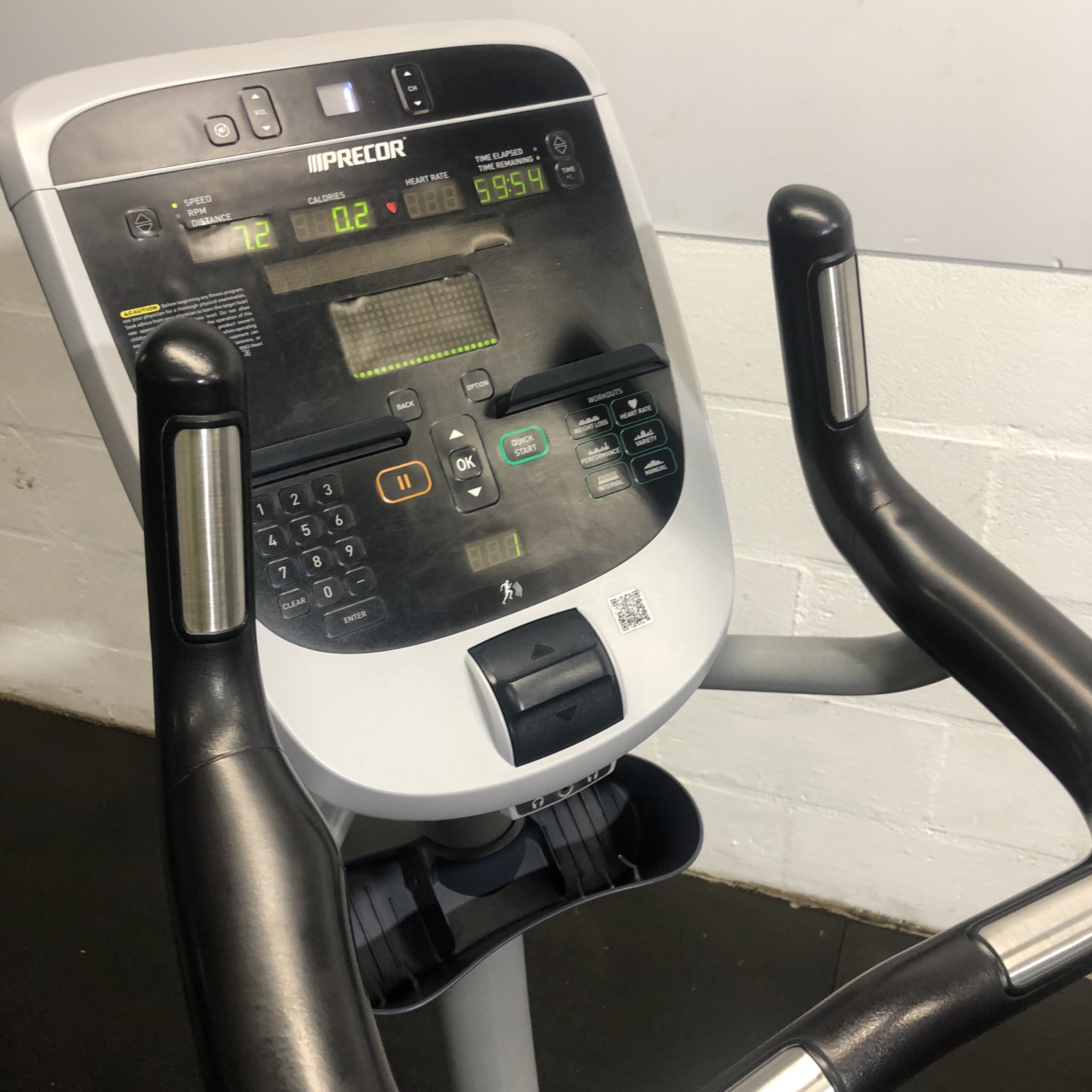 Precor UBK 835 Upright Bike Rental - Image 4