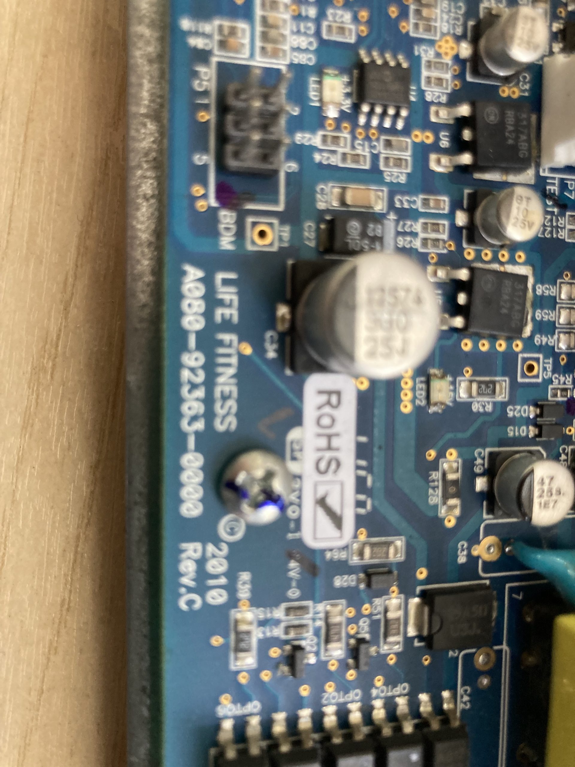 Life Fitness 95x Elliptical Lower Board P/N A080-92363-0000 a105/a106/a107 - Image 4