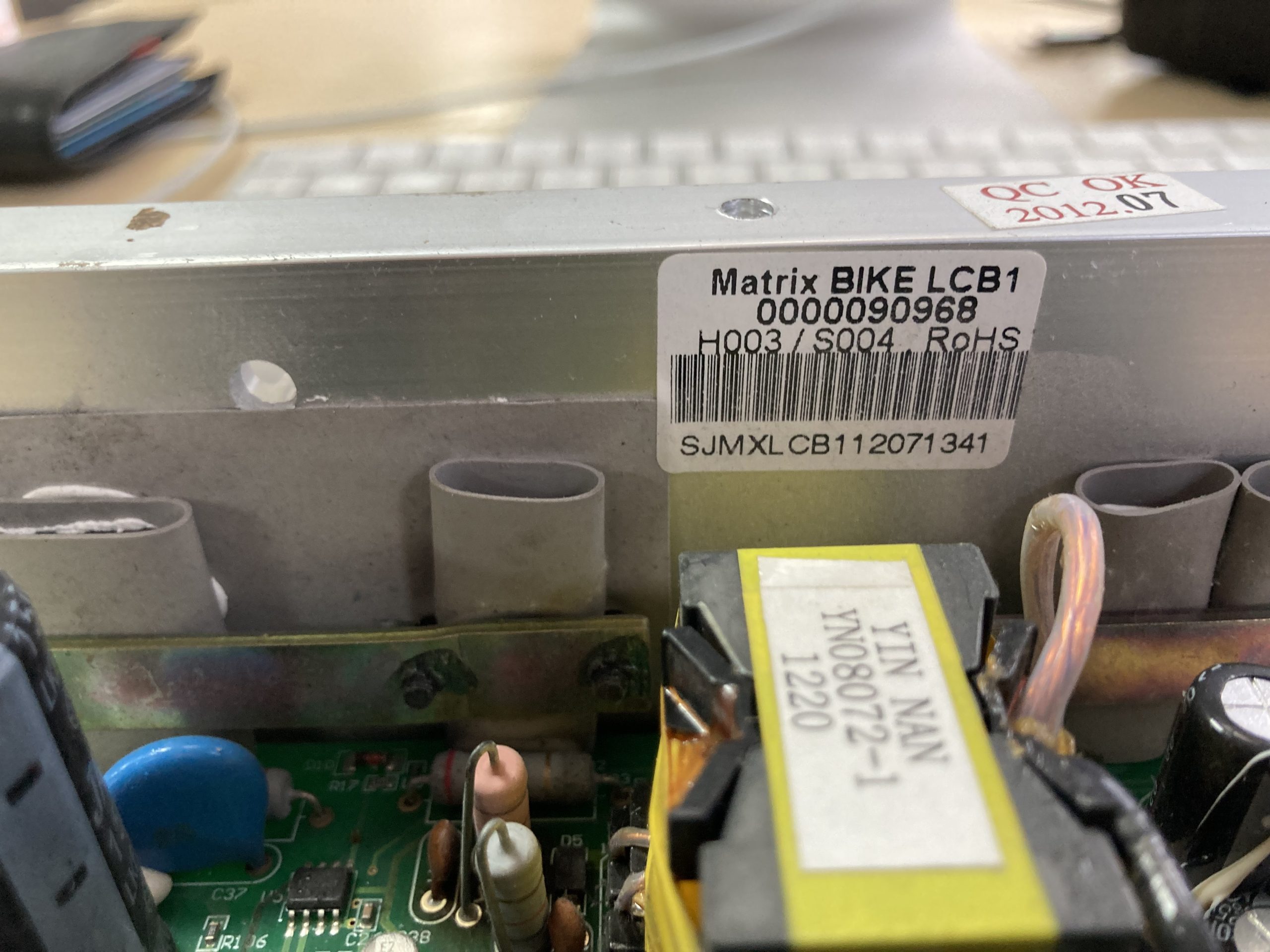 Matrix Bike Lower Motor Control Board Controller H003/S004 B0040/B0041 - Image 2