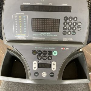 Life Fitness 95 c ci ri Upright Recumbent Bike Console Display Control Panel with Cup Holders