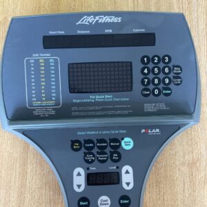Life Fitness 95 c ci ri Upright Recumbent Bike Console Display Control Panel