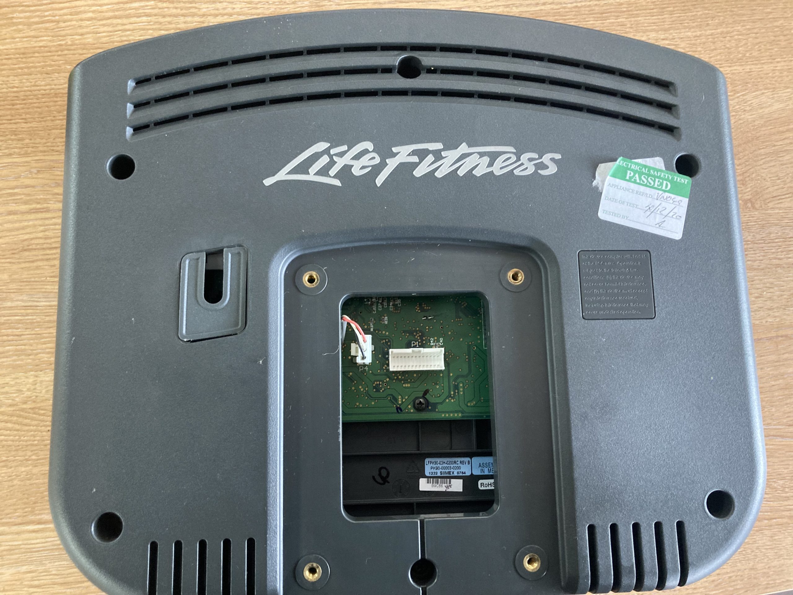 Life Fitness activate series Cross trainer Screen