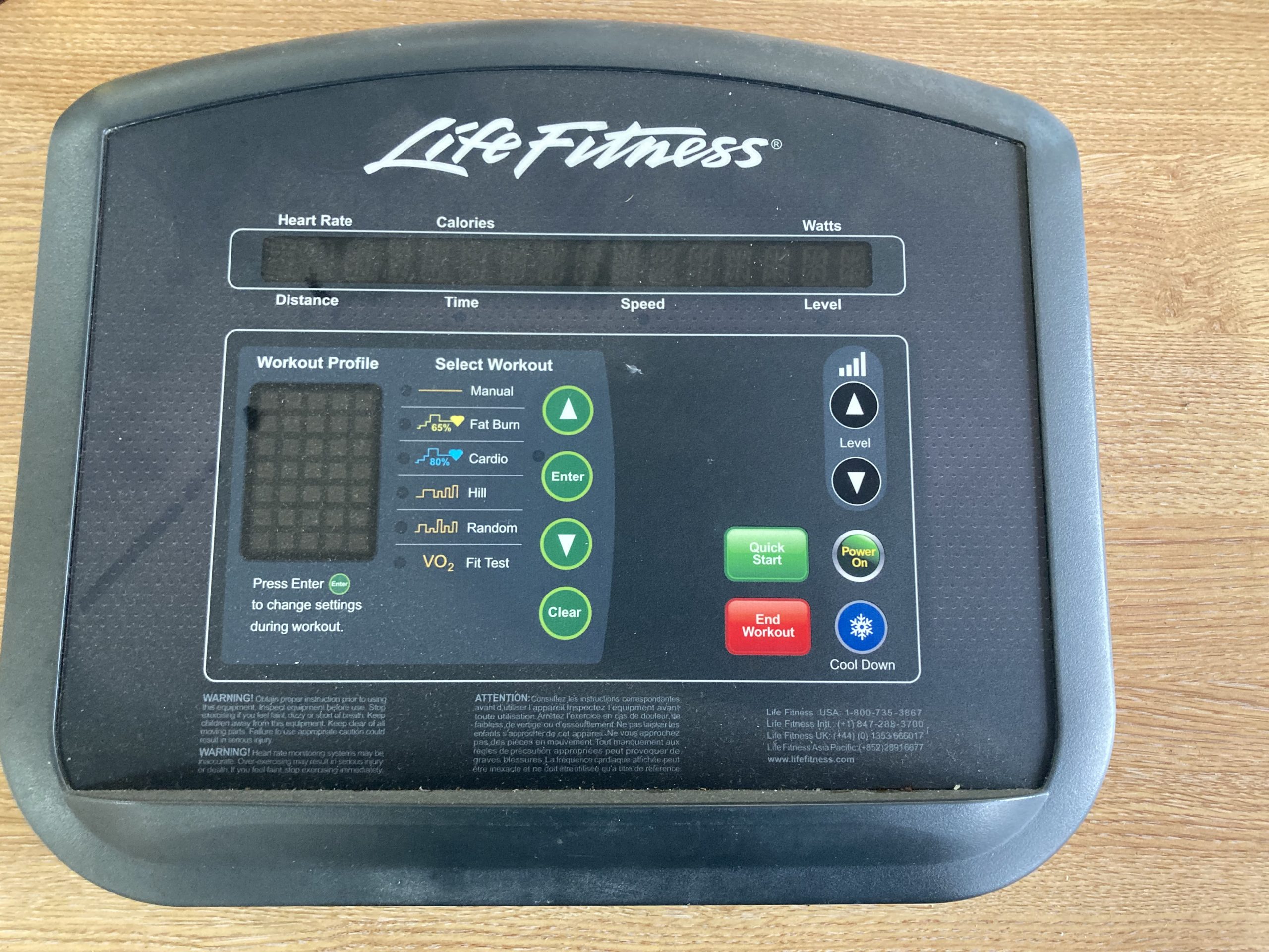 Life Fitness activate series Cross trainer Screen - Image 2