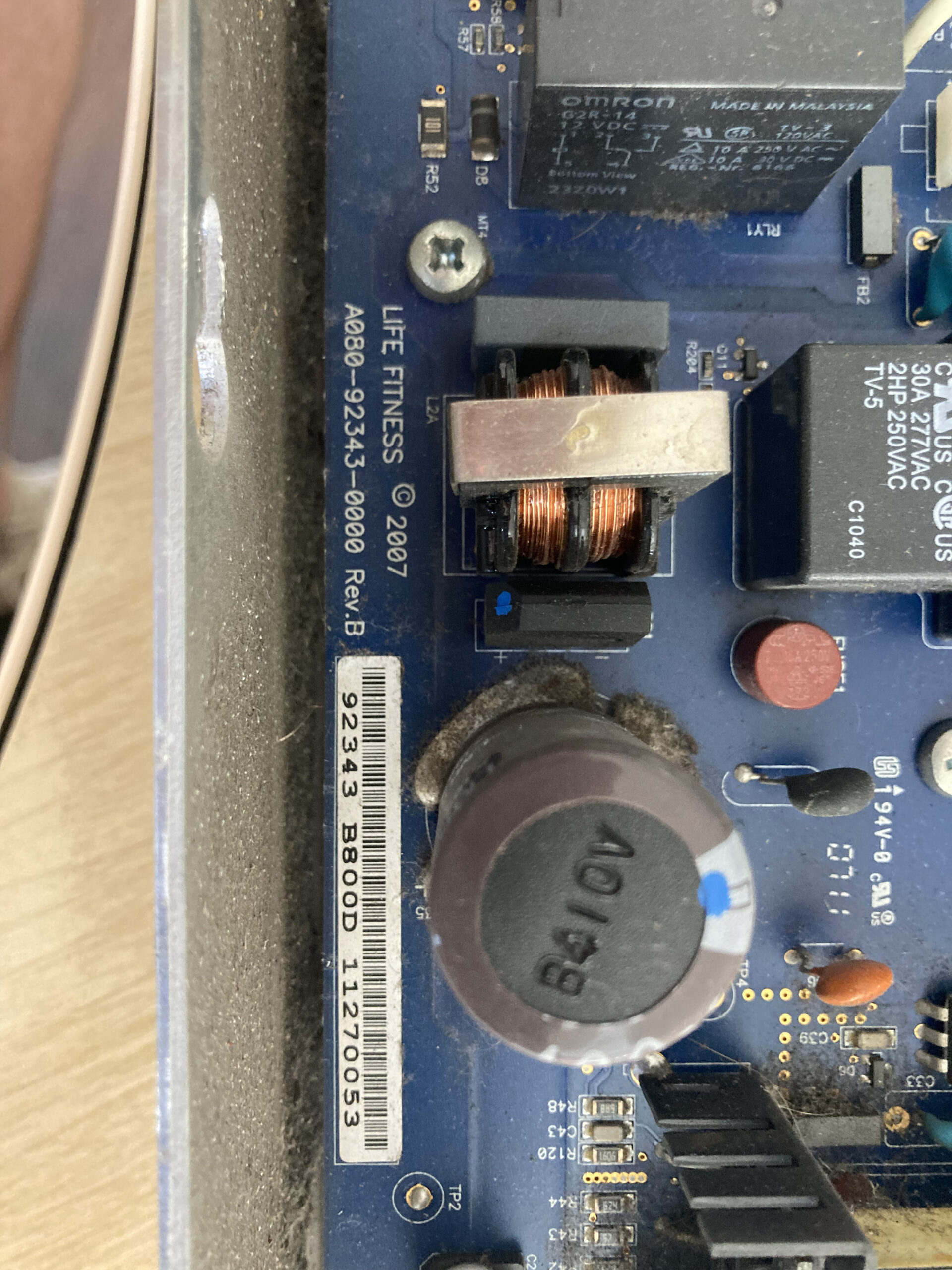 Life fitness 95T Motor Control Board A080-92343-0000 B0010/B0011/M0032/G0001/B0084/B0099/B0100/B139 - Image 4