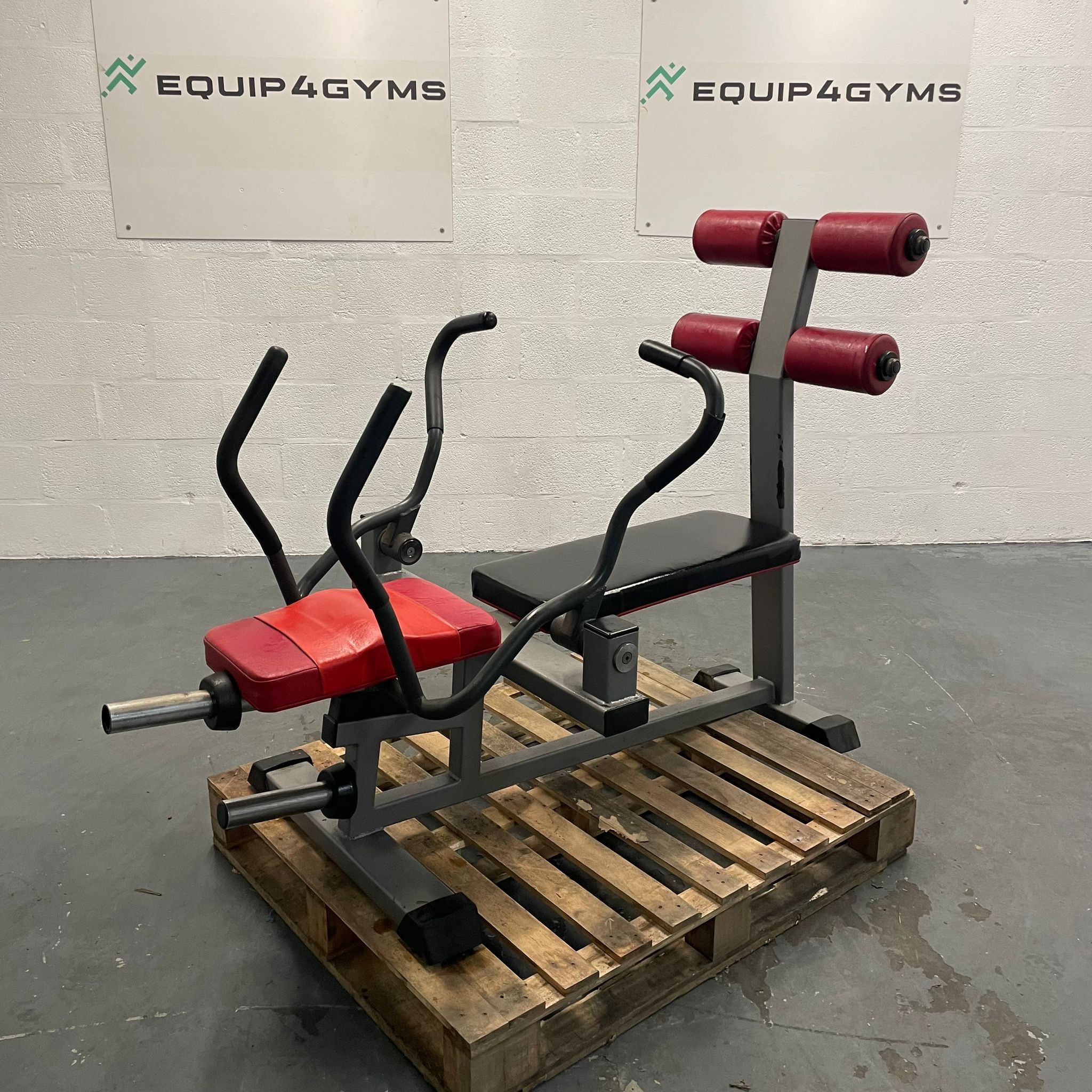 Plate Loaded Abdominal Crunch Bench